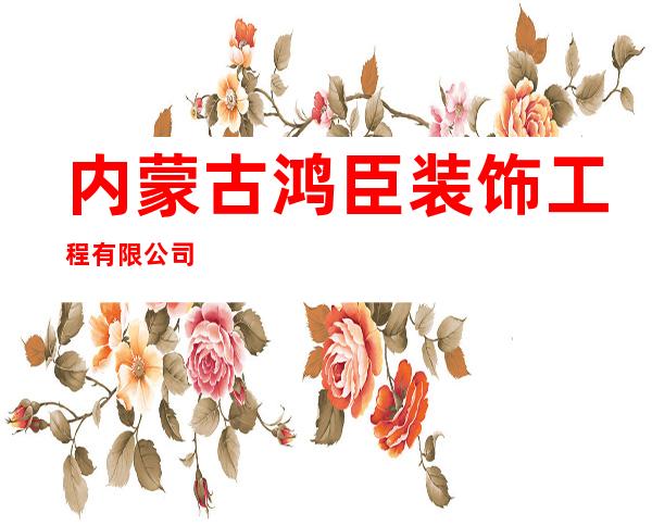 内蒙古鸿臣装饰工程有限公司