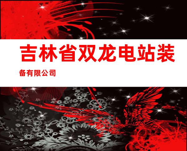 吉林省双龙电站装备有限公司
