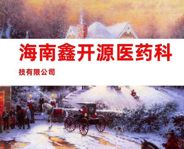 海南鑫开源医药科技有限公司
