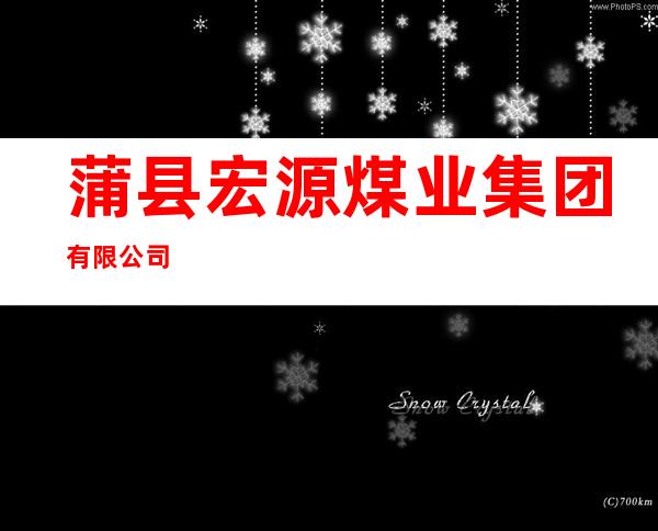 蒲县宏源煤业集团有限公司